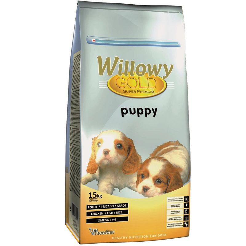 غذای خشک توله سگ ویلووی مدل puppy وزن 15 کیلوگرم