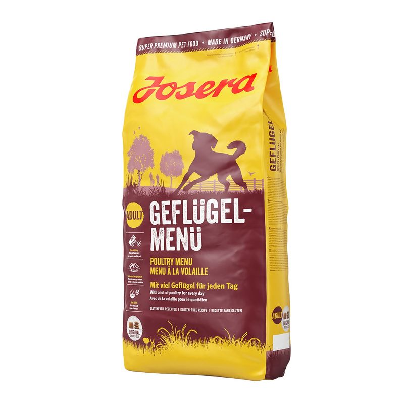 غذای خشک سگ جوسرا مدل geflugel menu وزن 0.9 کیلوگرم