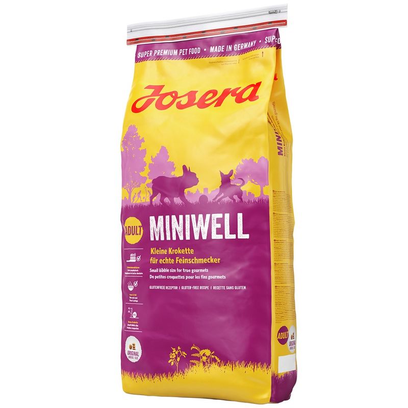 غذای خشک سگ جوسرا مدل miniwell وزن 1.5 کیلوگرم