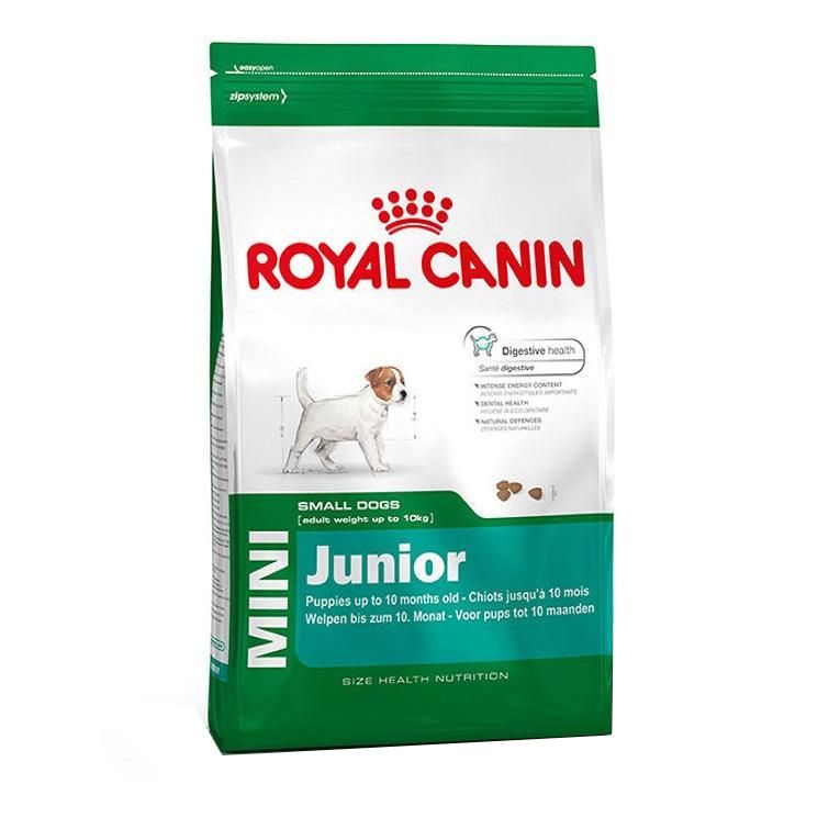 غذای خشک سگ رویال کنین مدل mini junior وزن 800 گرم