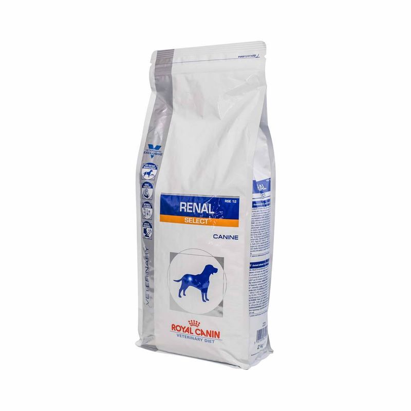 غذای خشک سگ رویال کنین مدل renal select وزن 2 کیلوگرم