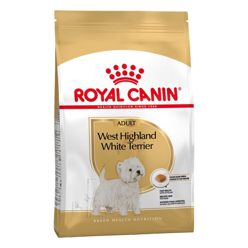 غذای خشک سگ رویال کنین مدل west highland white terrier وزن 1.5 کیلوگرم