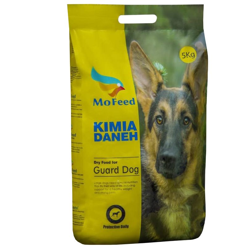 غذای خشک سگ مفید مدل gaurd dog food puppy وزن 5 کیلوگرم