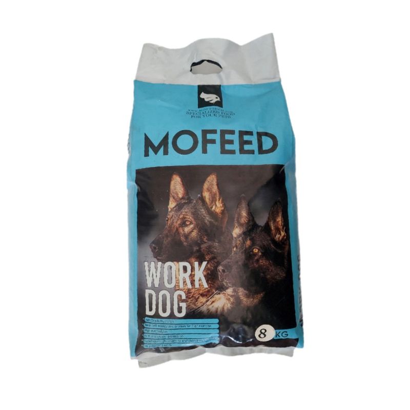 غذای خشک سگ مفید مدل work dog adult وزن 8 کیلوگرم