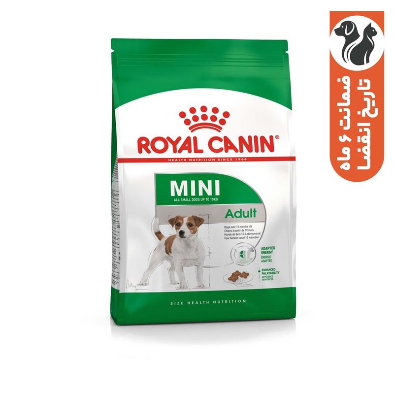غذای خشک سگ نژاد کوچک رویال کنین مدل mini adult وزن 2 کیلوگرم
