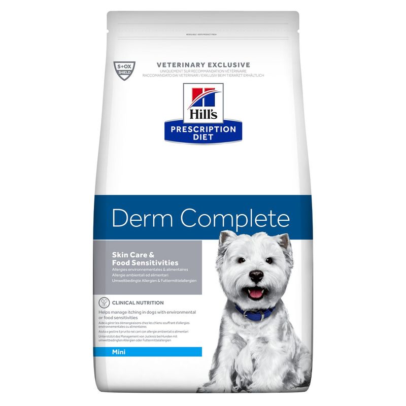 غذای خشک سگ هیلز مدل derm complete وزن 1 کیلوگرم