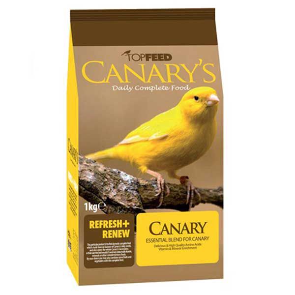 غذای خشک قناری تاپ فید مدل topfeed canary وزن 1 کیلوگرم