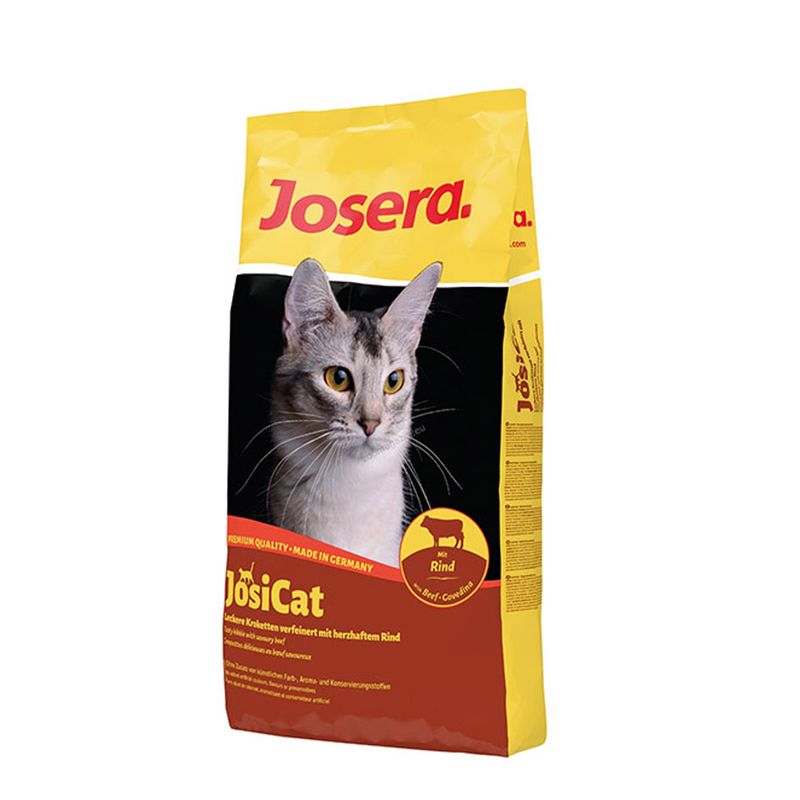 غذای خشک گربه جوسرا مدل josicat beef مقدار 4 کیلوگرم