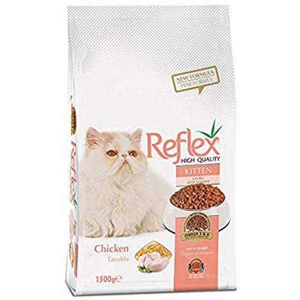 غذای خشک گربه رفلکس مدل kitten وزن 1.5 کیلوگرم