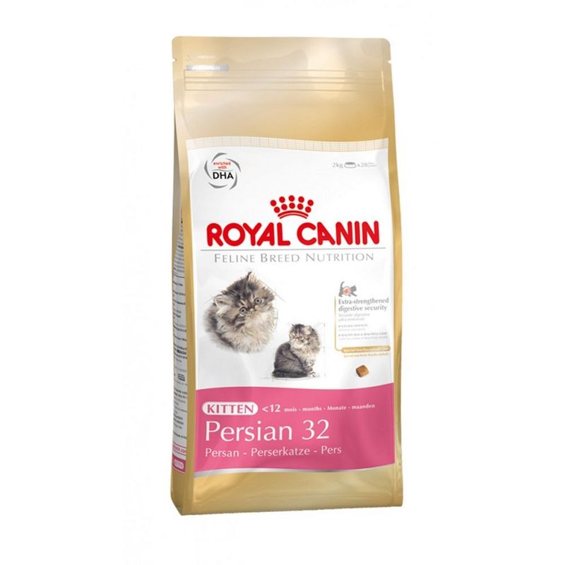 غذای خشک گربه رویال کنین مدل kitten persian وزن 2 کیلوگرم
