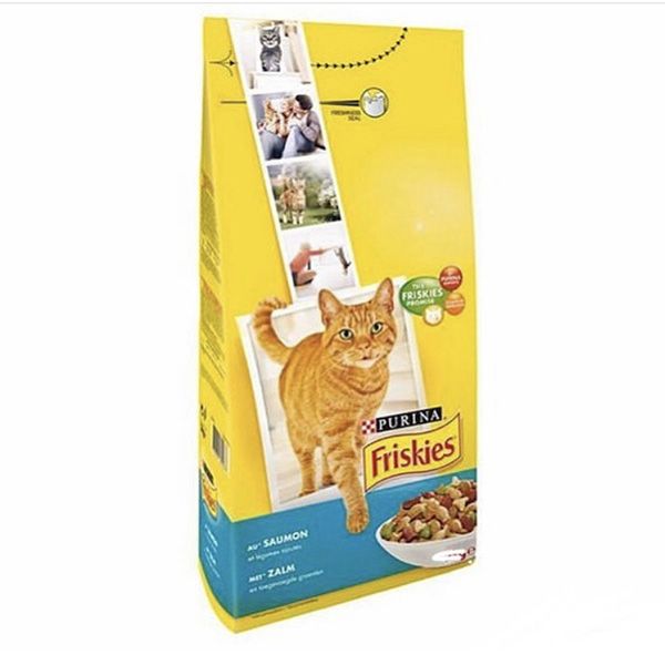 غذای خشک گربه فریسکیز مدل p34 وزن 1700گرم