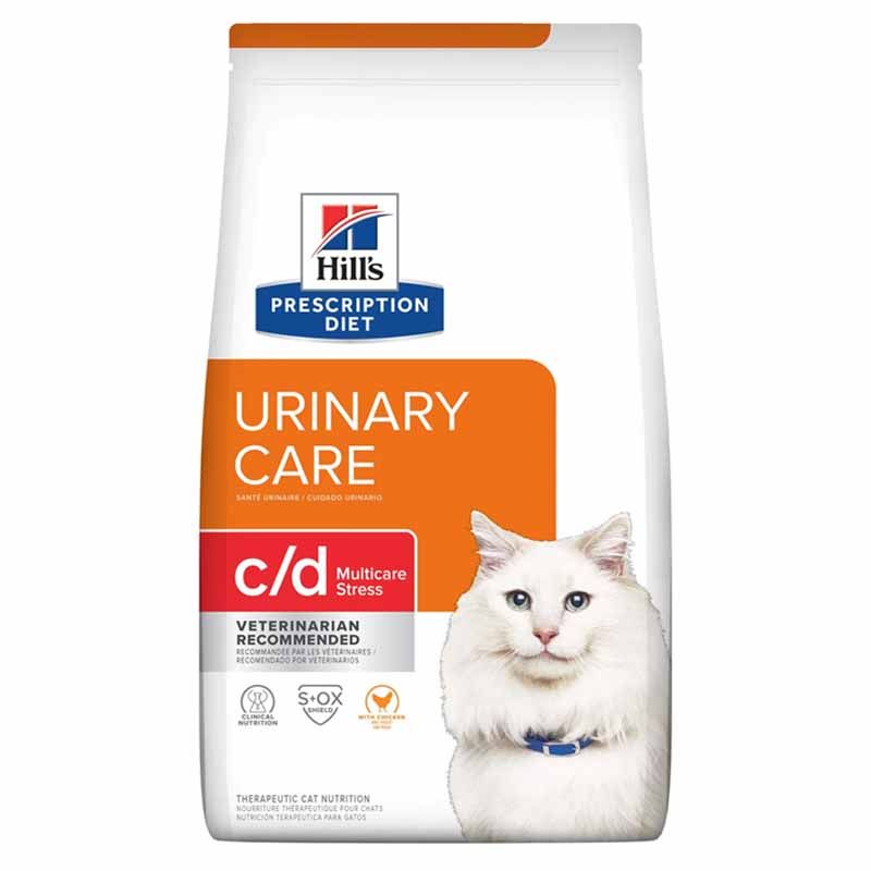 غذای خشک گربه هیلز مدل urinary care stress وزن 1.5 کیلوگرم