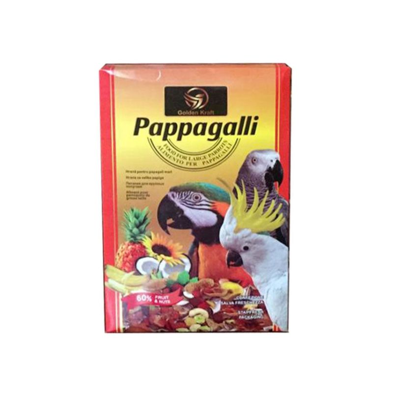 غذای طوطی سانان گلدن کرافت مدل pappagalli وزن 1 کیلوگرم