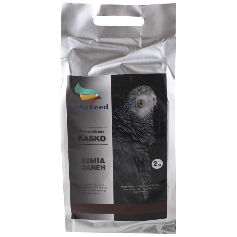 غذای طوطی مفید مدل african mixture kasko وزن 2 کیلوگرم