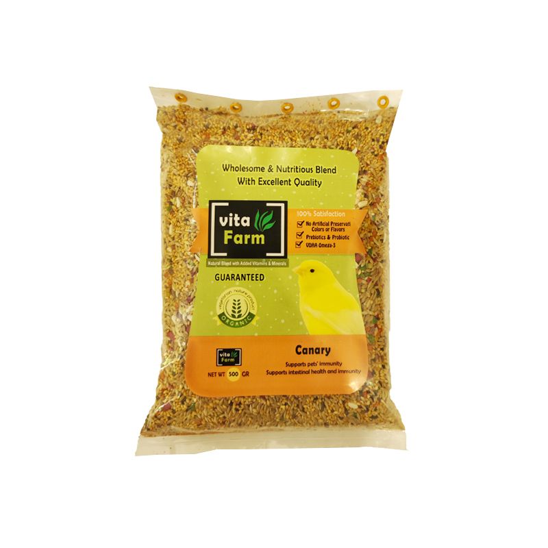 غذای قناری ویتافارم مدل canary وزن 500 گرم