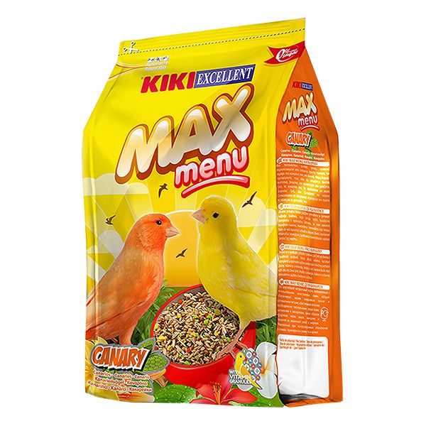 غذای قناری کیکی مدل max menu وزن 1 کیلوگرم