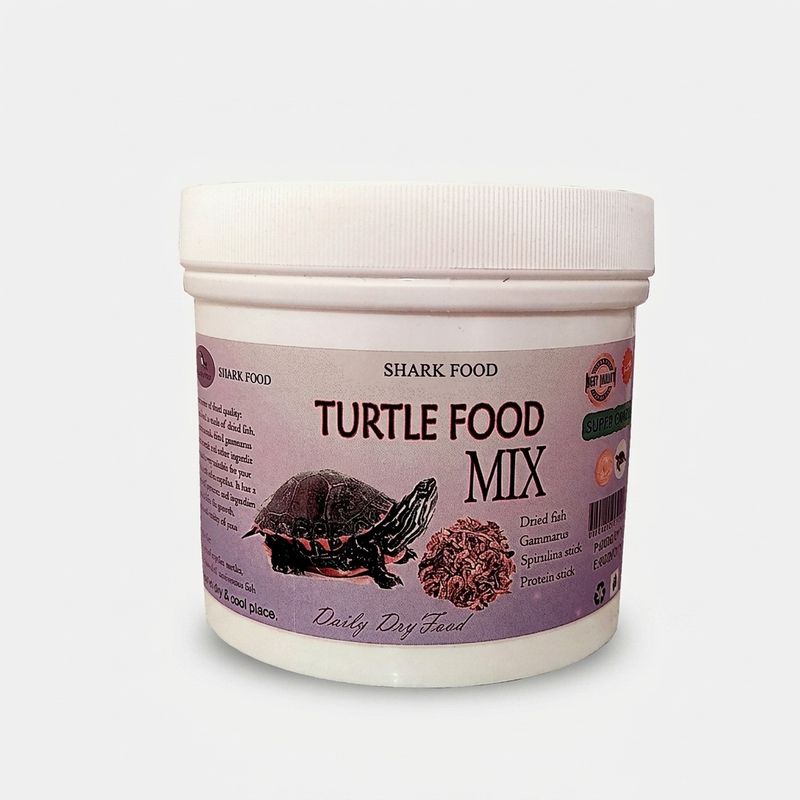 غذای لاکپشت مدل mix turtle وزن 400 گرم