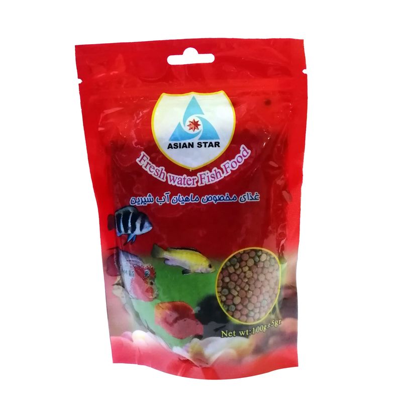 غذای ماهی آسیان استار مدل700d وزن 100گرم