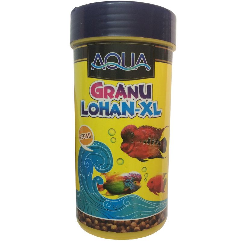 غذای ماهی آکوا مدل granu loha xl حجم 250 میلی لیتر
