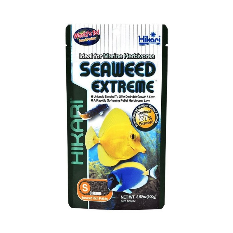 غذای ماهی آکواریوم هیکاری مدل seaweed extremeوزن 45 گرم