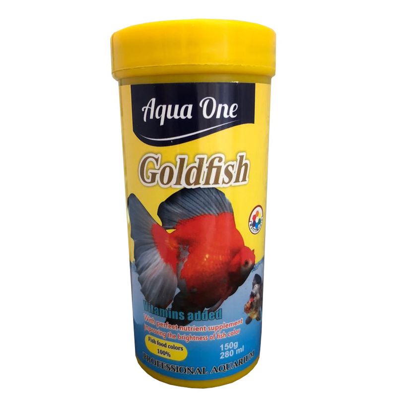 غذای ماهی آکواوان مدل goldfish وزن 150 گرم