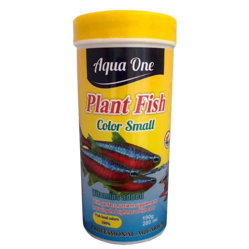 غذای ماهی آکواوان مدل plant fish s وزن 190 گرم