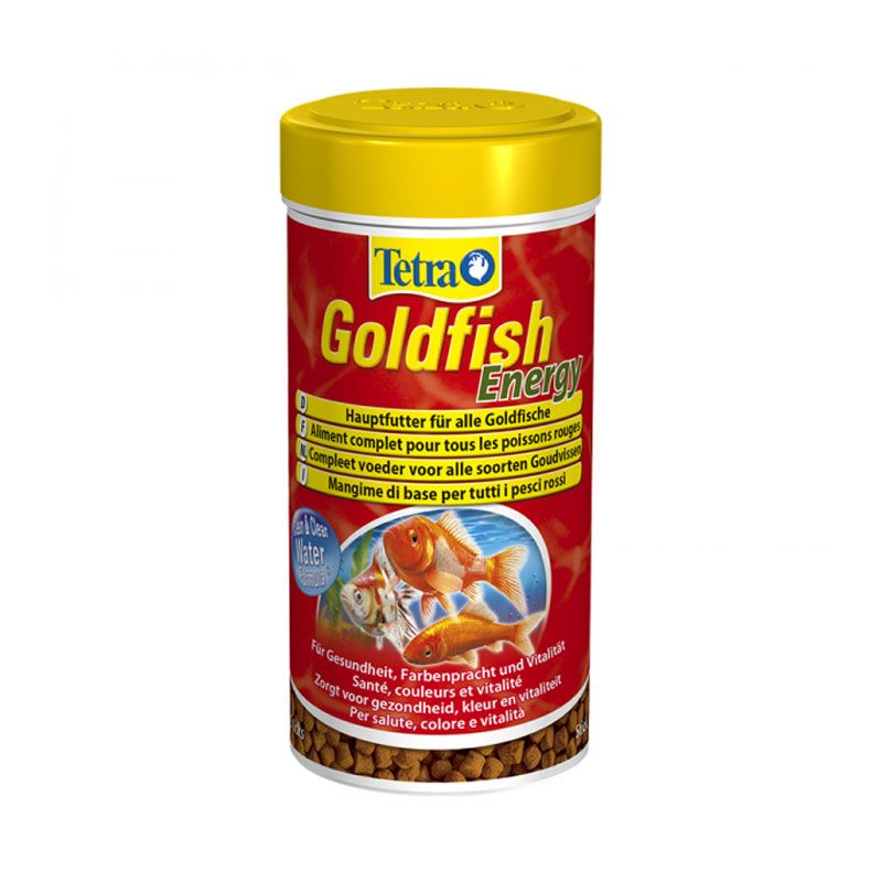 غذای ماهی تترا مدل goldfish energy وزن 93 گرم