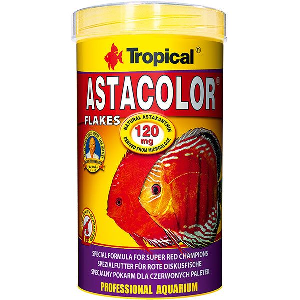 غذای ماهی تروپیکال مدل astacolor وزن 100 گرم