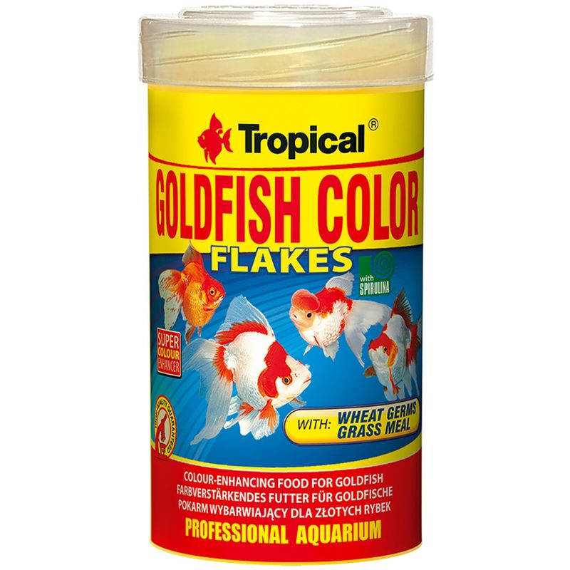 غذای ماهی تروپیکال مدل goldfish color وزن 20 گرم