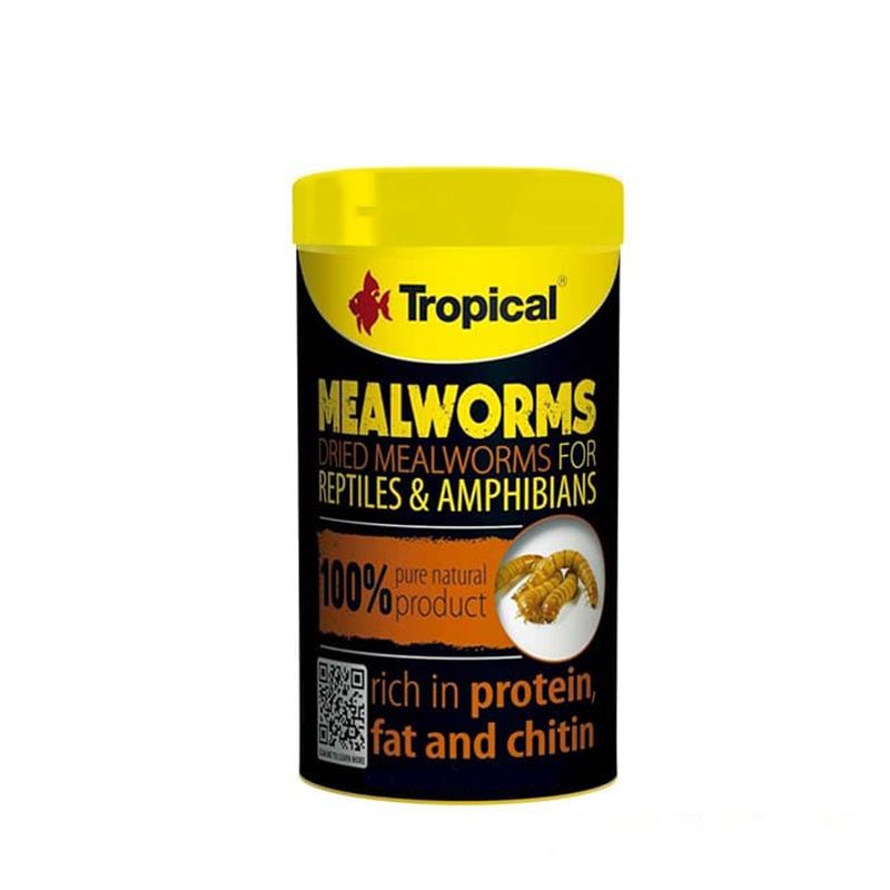 غذای ماهی تروپیکال مدل mealworms