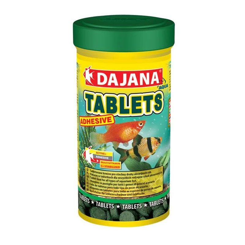غذای ماهی داجانا مدل adhesive tablets وزن 150 گرم