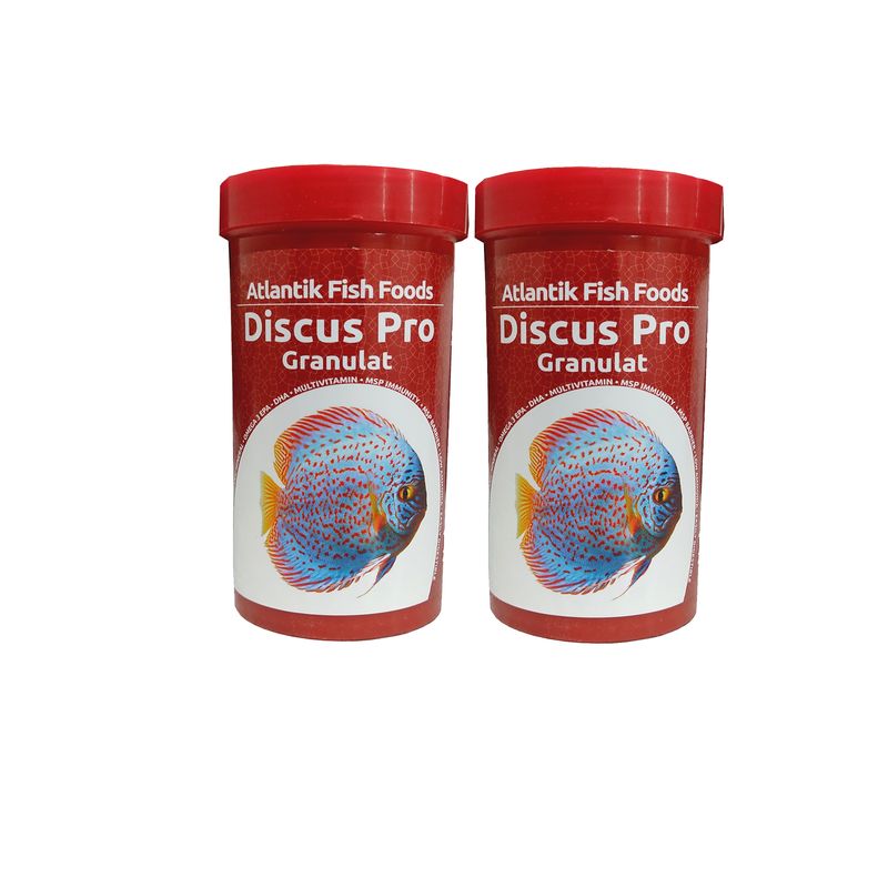 غذای ماهی دیسکس آتلانتیک مدل discus pro وزن50 گرم  بسته دو عددی
