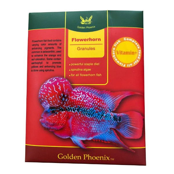 غذای ماهی فونیکس مدل flowerhorn granules  وزن 30 گرم