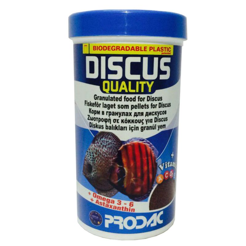 غذای ماهی پروداک مدل discus quality وزن 90 گرم