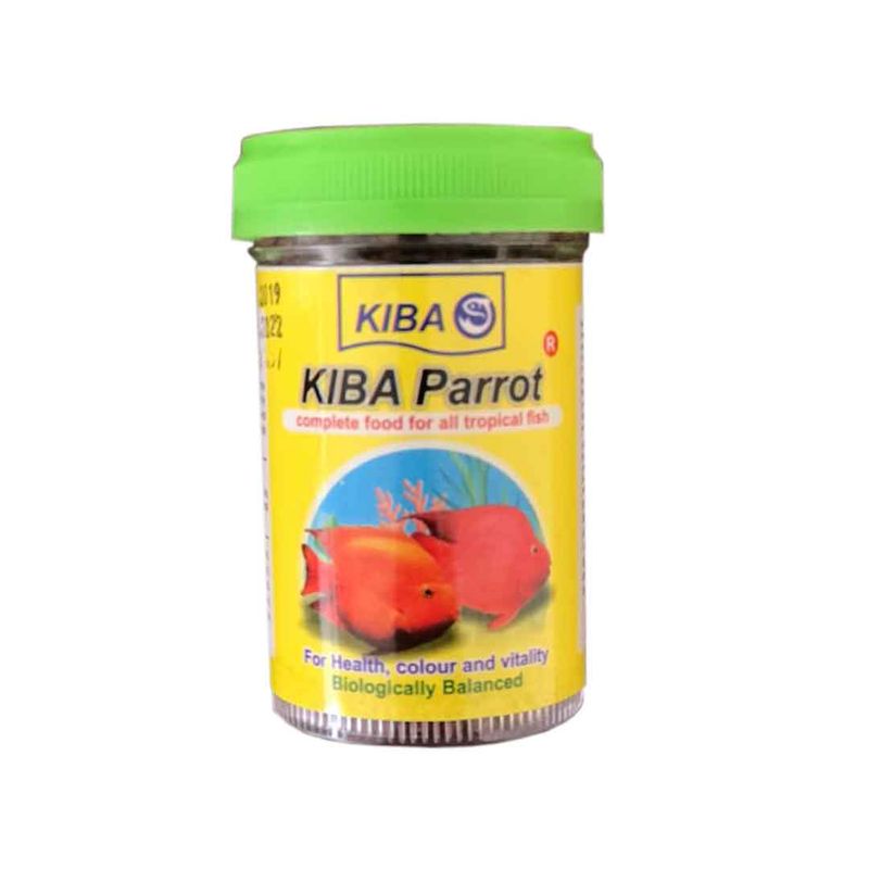 غذای ماهی کیبا مدل parrot وزن 60 گرم