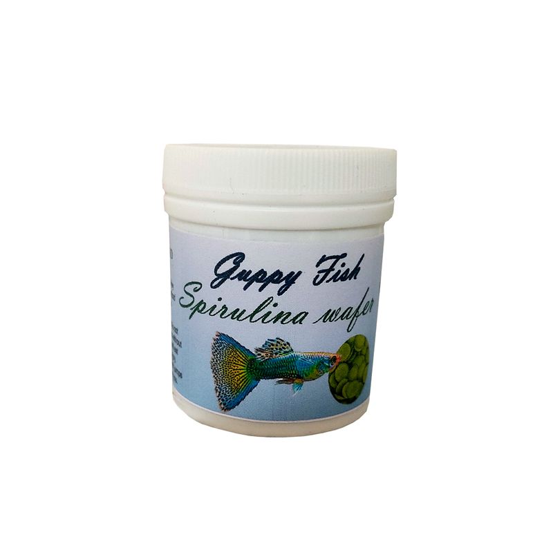 غذای ماهی گوپی مدل spirulina flake وزن 30 گرم