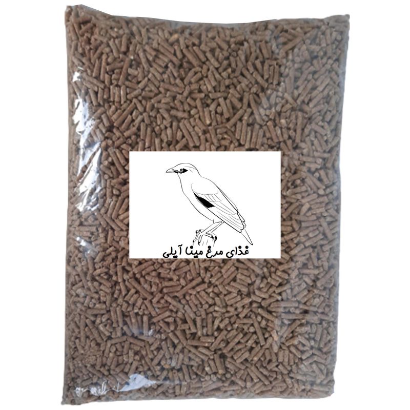 غذای مرغ مینا آیلی کد 02 وزن 2000 گرم