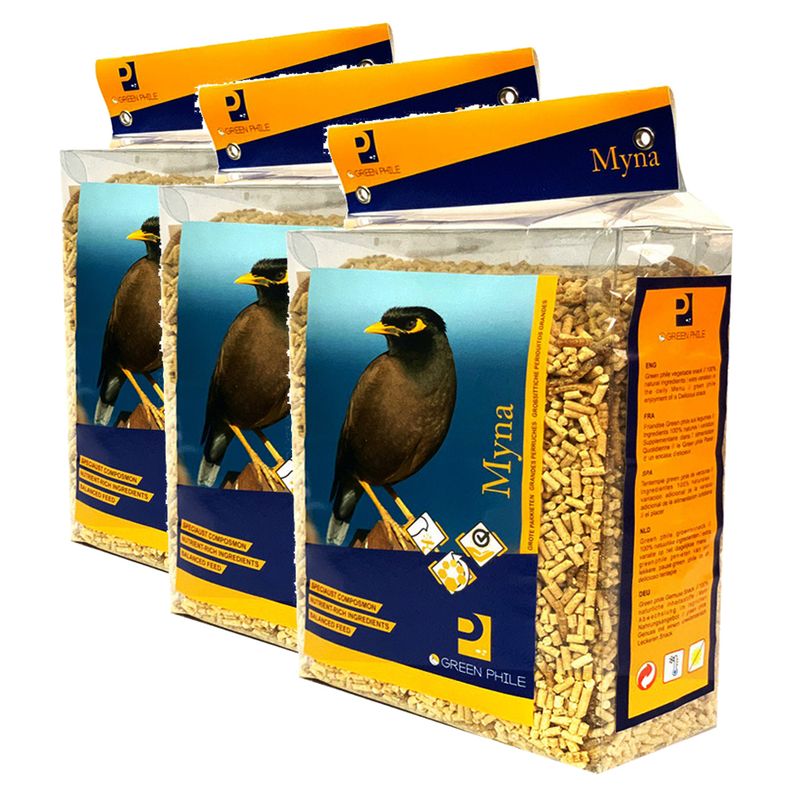 غذای مرغ مینا گرین فیل مدل mf2020 وزن 2500 گرم بسته 3 عددی