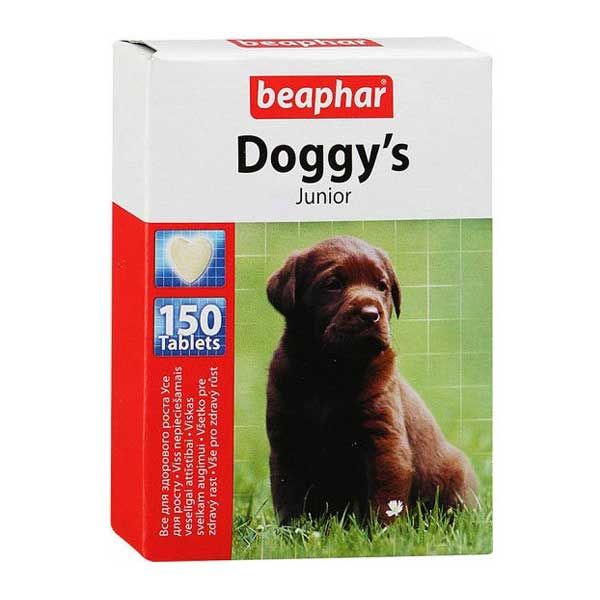 غذای مکمل توله سگ بیفار مدل doggys junior وزن 150 گرم