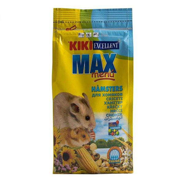 غذای همستر کیکی مدل kiki excellent وزن 450 گرم