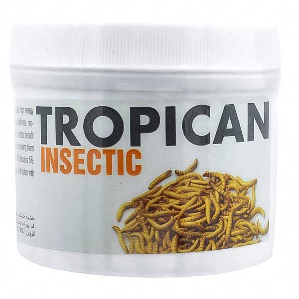غذای پرنده تروپیکن مدل insectic وزن 100 گرم