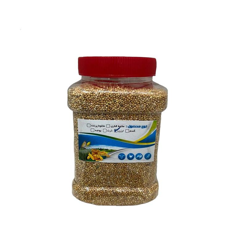 غذای پرندگان مدل تخم ارزن کد a25 وزن 1000 گرم