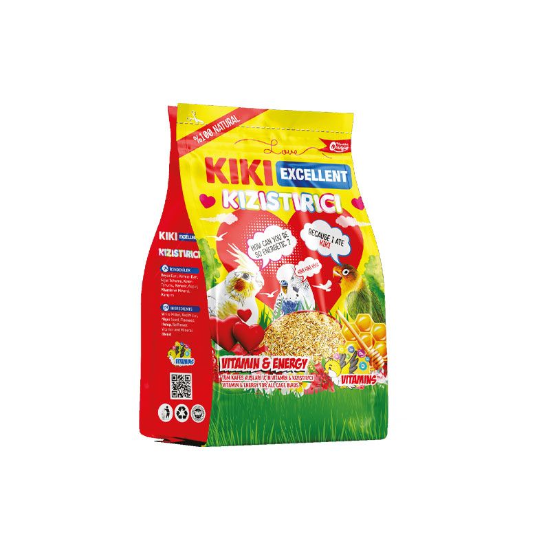 غذای پرندگان کیکی مدل vitamin and energy وزن 150 گرم