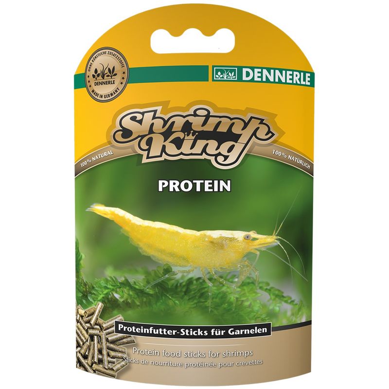 غذای پروتئین میگو دنرله مدل shrimp king protein وزن45 گرم