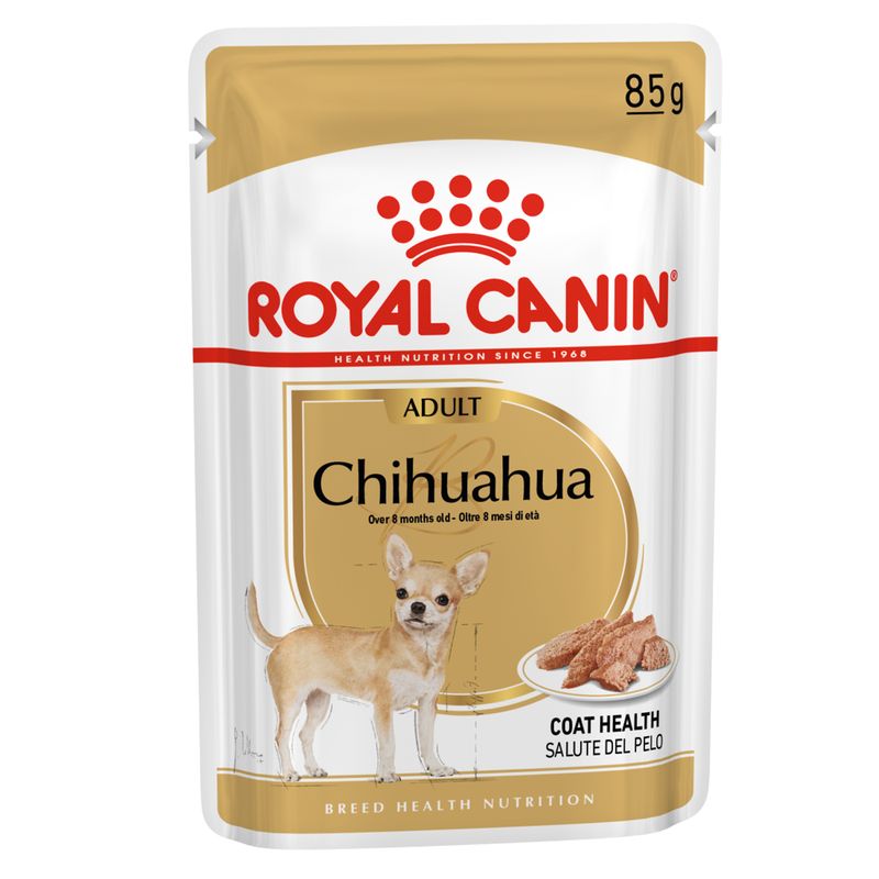 غذای پوچ سگ رویال کنین مدل chihuahua wet وزن 85 گرم