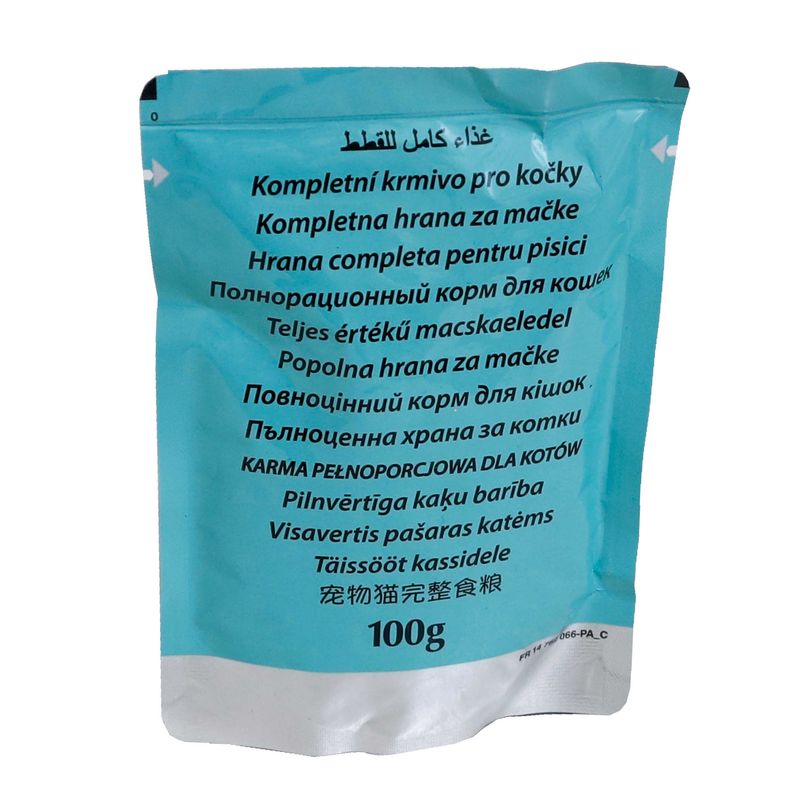 غذای پوچ گربه اکو دیانا مدل ماهی وزن 100 گرم