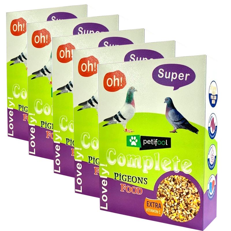 غذای کبوتر پتی فول کد pigp1400 وزن 1400 گرم بسته 5 عددی