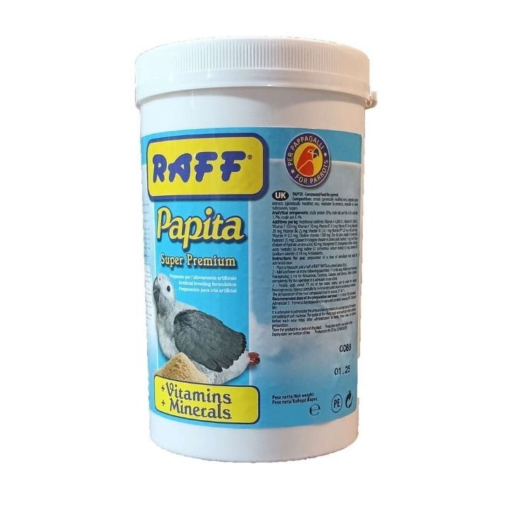 غذای کمکی طوطی سانان راف مدل papita super premium وزن 250 گرم