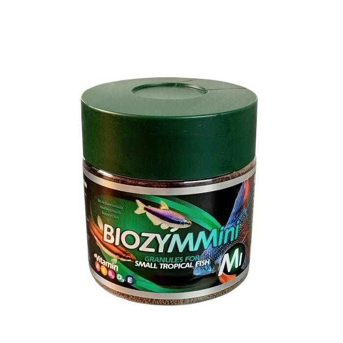 غذای گرانولی ماهیان تروپیکال کوچک بایوزیم مدل m1