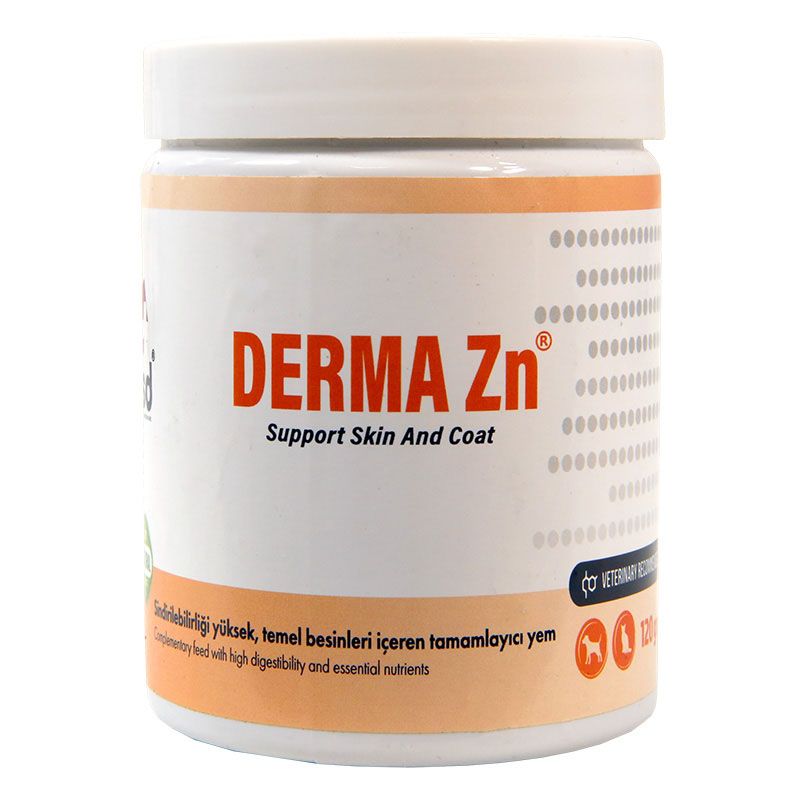 قرص جویدنی سگ و گربه وی اس دی مدل dermazn وزن 120 گرم